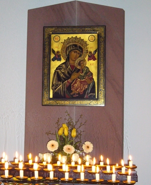 Ikone: Heilige Maria, Mutter von der Immerwhrenden Hilfe